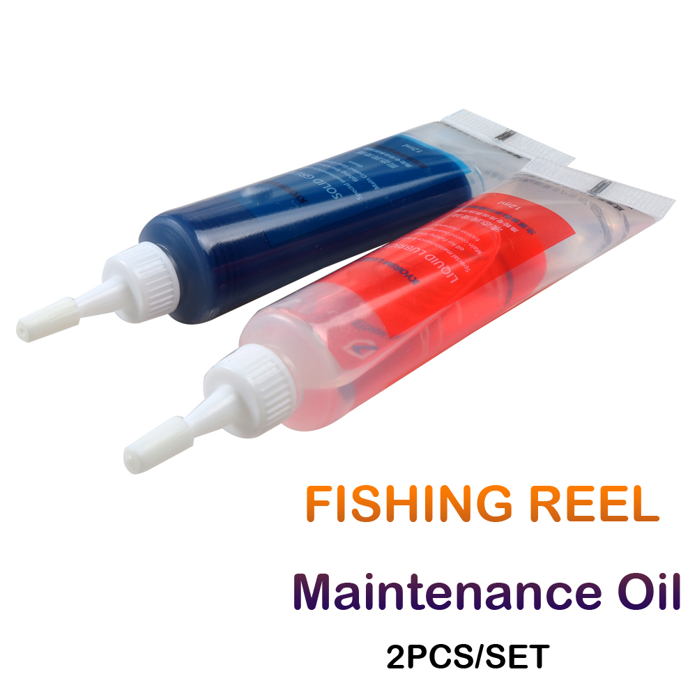 Spinning Reel - 2Pcs ตกปลา Reel การบำรุงรักษาน้ำมัน Water Drop