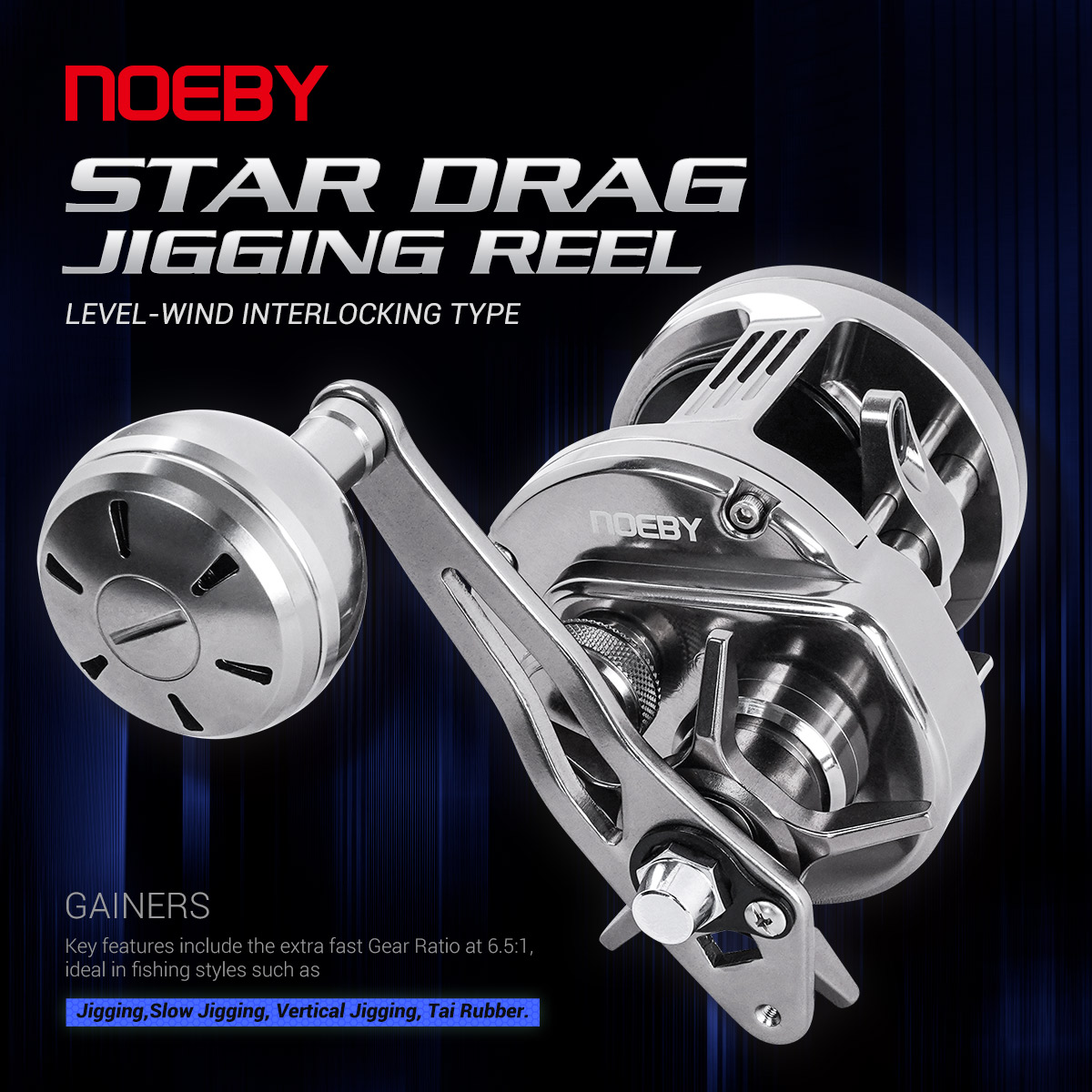 รอกตกปลา Noeby-Light Metal Jig - Spincast Reel บทวิจารณ์และราคา