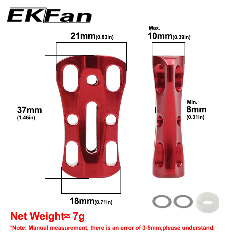 EKFan 1 ชิ้น ลูกบิดรอกตกปลาแบบ - Spinning Reel บทวิจารณ์และราคา