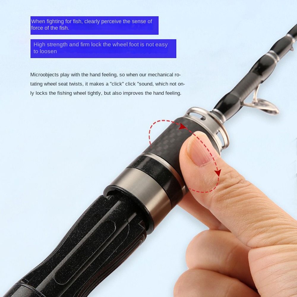 Telescopic Fishing Rod ชุดเต็ม - Spincast Reel บทวิจารณ์และราคา